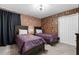 Two twin beds in a Harry Potter-themed bedroom at 8828 Cruden Bay Ct, Davenport, FL 33896