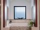 Close-up of a luxurious oval soaking tub at 141 Oakwood Way, Winter Park, FL 32789