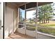 The screened lanai provides peaceful views of a pond at 144 Reserve Cir # 112, Oviedo, FL 32765