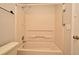 Shower featuring a full tub, integrated shower, and updated shower head at 144 Reserve Cir # 112, Oviedo, FL 32765