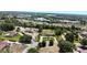 Aerial view of a residential area showing a house with a large lot near a highway at 1877 Crowley E Cir, Longwood, FL 32779