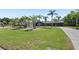 Landscaped front yard with lush lawn and palm trees at 1877 Crowley E Cir, Longwood, FL 32779