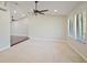 Spacious living room featuring neutral walls and carpet at 1877 Crowley E Cir, Longwood, FL 32779