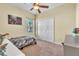 Cozy bedroom with a twin bed and built in closet at 245 Viola Dr, Auburndale, FL 33823