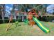 Wonderful backyard with playset, providing fun for children at 291 Lasso Dr, Kissimmee, FL 34747