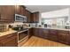 Well-equipped kitchen with stainless steel appliances and granite counters at 291 Lasso Dr, Kissimmee, FL 34747