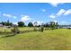 Large backyard with grassy area and trees at 3220 Sweet Acres Pl, St Cloud, FL 34772