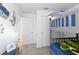 ' bedroom with gray bunk beds and nautical theme at 3220 Sweet Acres Pl, St Cloud, FL 34772