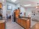 Eat-in kitchen with granite countertops and stainless steel appliances at 349 New Waterford Pl, Longwood, FL 32779
