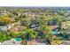 Aerial view of home and surrounding neighborhood at 3820 Orange Lake Dr, Orlando, FL 32817