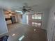 Open living and kitchen area with tile flooring at 520 N Orange, Orange City, FL 32763