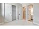 Bedroom with two closets and access to bathroom at 1062 Liliana Dr, Deland, FL 32724