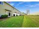 Spacious backyard with grassy lawn and privacy fence at 1927 Chatham Place Dr, Orlando, FL 32824