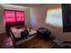 Bedroom with double bed and wood floors at 2035 W Gore St, Orlando, FL 32805