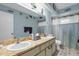 Bathroom with a double vanity and shower/tub combination at 2712 Ceram Ave, Orlando, FL 32837