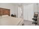 Bright bedroom with a double bed and closet at 283 Archer Way, Haines City, FL 33844