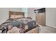 Bedroom with a double bed and a large dresser at 283 Archer Way, Haines City, FL 33844