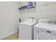 Laundry room with washer and dryer at 4052 Falling Lilly Ct, Winter Springs, FL 32708