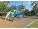 Community playground with play structures at 4052 Falling Lilly Ct, Winter Springs, FL 32708