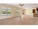 Bright Gathering room with tile floors and pool view at 13005 Islamorada Dr, Orlando, FL 32837