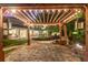 Pergola with lights illuminates the backyard at 13005 Islamorada Dr, Orlando, FL 32837