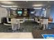 Lounge area with comfortable seating, entertainment, and stylish decor at 14501 Grove Resort Ave # 1407, Winter Garden, FL 34787