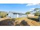 Backyard view of house with fenced yard at 1609 Stocking St, Daytona Beach, FL 32117