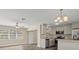 Renovated kitchen featuring modern appliances and granite countertops at 1609 Stocking St, Daytona Beach, FL 32117