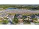 Aerial view of a house and neighborhood at 2158 Stillwood Way, St Cloud, FL 34771