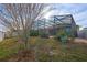Spacious backyard with screened pool and patio at 2158 Stillwood Way, St Cloud, FL 34771