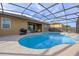 Screened-in pool and patio with built-in grill at 2158 Stillwood Way, St Cloud, FL 34771
