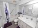 Clean bathroom with tub, shower, and updated vanity at 230 La Casa # 230, Lake Wales, FL 33898