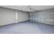 Attached garage with painted floor and opener at 43 Water Track Dr, Ocala, FL 34472