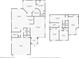 Detailed floor plan showcasing the layout of the home, including the placement of rooms and dimensions at 4455 Indigo Sky Ln, Kissimmee, FL 34744