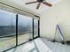 Sunroom with tiled floor, ceiling fan, and sliding glass doors at 925 Wintergreen Blvd, Fern Park, FL 32730