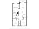 Two-bedroom, two-bath floor plan with balcony at 114 Rum Run, Davenport, FL 33837