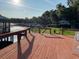 Spacious lakefront deck offering scenic water views at 15040 Ne 248Th Avenue Rd, Fort Mc Coy, FL 32134