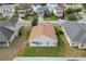 One-story house with a backyard and a view of a lake nearby at 16067 Shasta St, Clermont, FL 34714