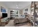 Spacious bedroom with ample natural light, neutral carpet, and tasteful decor at 241 Riverside Dr # 201, Daytona Beach, FL 32117