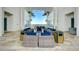 Open-air lounge area with comfortable seating, offering a relaxed waterfront atmosphere at 241 Riverside Dr # 201, Daytona Beach, FL 32117