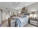 Comfortable main bedroom featuring coastal decor, soft bedding, and a relaxing atmosphere at 241 Riverside Dr # 201, Daytona Beach, FL 32117