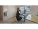 Bedroom setup as a home office with a large window for natural light at 253 Golden Sands Cir, Davenport, FL 33837