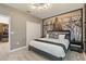 Star Wars themed bedroom with king-size bed and en-suite bathroom at 4285 Prologue Way, Kissimmee, FL 34746