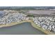 Areal view of houses near a body of water at 4608 Egg Harbor Dr, Kissimmee, FL 34746