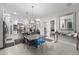 Spacious kitchen with an island and modern appliances at 6001 Caymus Loop, Windermere, FL 34786