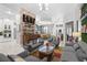 Open living space with a wet bar and comfortable seating at 6001 Caymus Loop, Windermere, FL 34786
