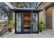 Private outdoor sauna with glass door at 6001 Caymus Loop, Windermere, FL 34786