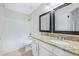 Bathroom with granite countertops, tiled floors and a shower/tub combo at 686 Roaring Dr # 343, Altamonte Springs, FL 32714
