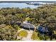 Aerial view of house and property near lakefront at 718 32Nd St, Orlando, FL 32806