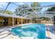 Inviting screened pool with spacious patio at 718 32Nd St, Orlando, FL 32806